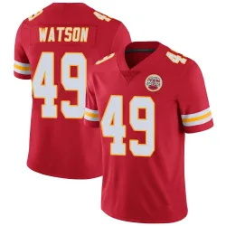 Kansas City Chiefs Men's Limited Red Team Color Vapor Untouchable Jersey (49 Tre Watson)
