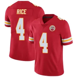 Kansas City Chiefs Men's Limited Red Team Color Vapor Untouchable Jersey (4 Rashee Rice)