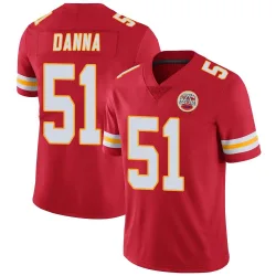 Kansas City Chiefs Men's Limited Red Team Color Vapor Untouchable Jersey (51 Mike Danna)