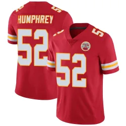 Kansas City Chiefs Men's Limited Red Team Color Vapor Untouchable Jersey (52 Creed Humphrey)