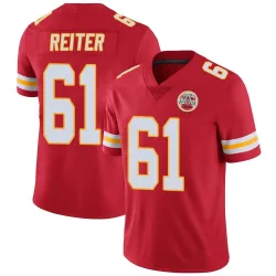 Kansas City Chiefs Men's Limited Red Team Color Vapor Untouchable Jersey (61 Austin Reiter)