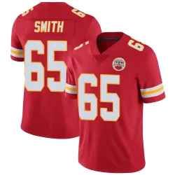Kansas City Chiefs Men's Limited Red Team Color Vapor Untouchable Jersey (65 Trey Smith)
