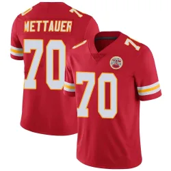 Kansas City Chiefs Men's Limited Red Team Color Vapor Untouchable Jersey (70 McKade Mettauer)