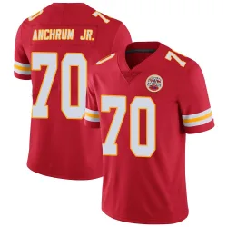 Kansas City Chiefs Men's Limited Red Team Color Vapor Untouchable Jersey (70 Tremayne Anchrum Jr.)