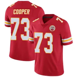 Kansas City Chiefs Men's Limited Red Team Color Vapor Untouchable Jersey (73 Dalton Cooper)