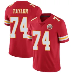 Kansas City Chiefs Men's Limited Red Team Color Vapor Untouchable Jersey (74 Jawaan Taylor)