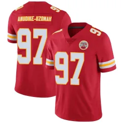 Kansas City Chiefs Men's Limited Red Team Color Vapor Untouchable Jersey (97 Felix Anudike-Uzomah)