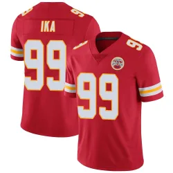 Kansas City Chiefs Men's Limited Red Team Color Vapor Untouchable Jersey (99 Siaki Ika)