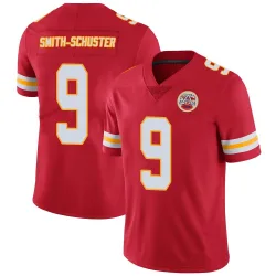 Kansas City Chiefs Men's Limited Red Team Color Vapor Untouchable Jersey (9 JuJu Smith-Schuster)