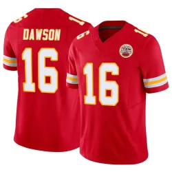 Kansas City Chiefs Men's Limited Red Vapor F.U.S.E. Jersey (16 Len Dawson)