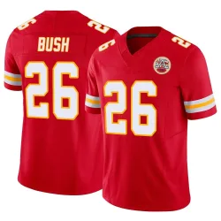 Kansas City Chiefs Men's Limited Red Vapor F.U.S.E. Jersey (26 Deon Bush)