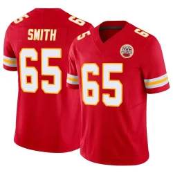 Kansas City Chiefs Men's Limited Red Vapor F.U.S.E. Jersey (65 Trey Smith)