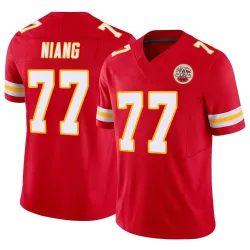 Kansas City Chiefs Men's Limited Red Vapor F.U.S.E. Jersey (77 Lucas Niang)