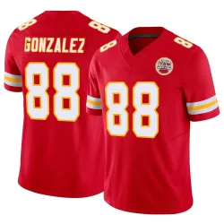 Kansas City Chiefs Men's Limited Red Vapor F.U.S.E. Jersey (88 Tony Gonzalez)