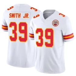 Kansas City Chiefs Men's Limited White Vapor F.U.S.E. Jersey (39 Melvin Smith Jr.)