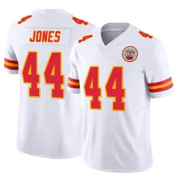 Kansas City Chiefs Men's Limited White Vapor F.U.S.E. Jersey (44 Cam Jones)