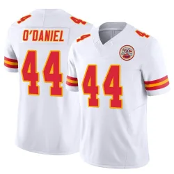 Kansas City Chiefs Men's Limited White Vapor F.U.S.E. Jersey (44 Dorian O'Daniel)