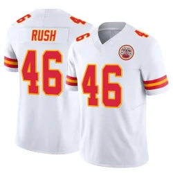 Kansas City Chiefs Men's Limited White Vapor F.U.S.E. Jersey (46 Darius Rush)