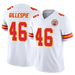 Kansas City Chiefs Men's Limited White Vapor F.U.S.E. Jersey (46 Tyree Gillespie)