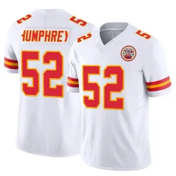 Kansas City Chiefs Men's Limited White Vapor F.U.S.E. Jersey (52 Creed Humphrey)