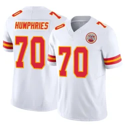 Kansas City Chiefs Men's Limited White Vapor F.U.S.E. Jersey (70 D.J. Humphries)