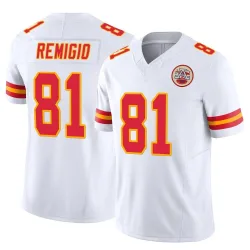 Kansas City Chiefs Men's Limited White Vapor F.U.S.E. Jersey (81 Nikko Remigio)