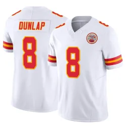 Kansas City Chiefs Men's Limited White Vapor F.U.S.E. Jersey (8 Carlos Dunlap)