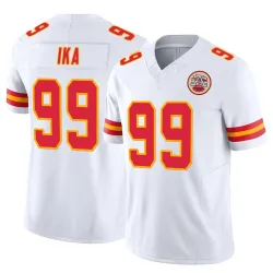 Kansas City Chiefs Men's Limited White Vapor F.U.S.E. Jersey (99 Siaki Ika)