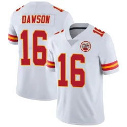 Kansas City Chiefs Men's Limited White Vapor Untouchable Jersey (16 Len Dawson)