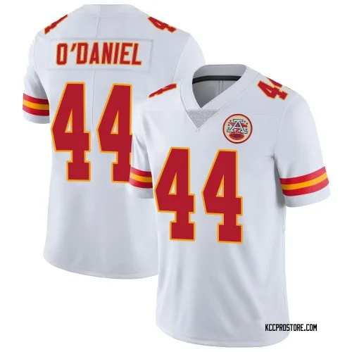 Kansas City Chiefs Men's Limited White Vapor Untouchable Jersey (44 Dorian O'Daniel)