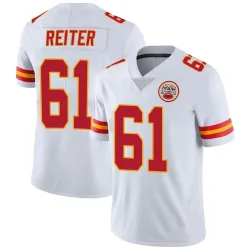 Kansas City Chiefs Men's Limited White Vapor Untouchable Jersey (61 Austin Reiter)