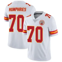 Kansas City Chiefs Men's Limited White Vapor Untouchable Jersey (70 D.J. Humphries)