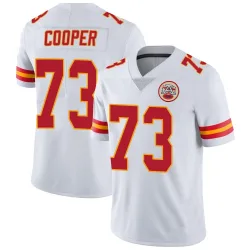 Kansas City Chiefs Men's Limited White Vapor Untouchable Jersey (73 Dalton Cooper)