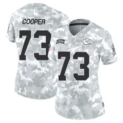 Kansas City Chiefs Women's Limited Arctic Camo 2024 Salute to Service Jersey (73 Dalton Cooper)