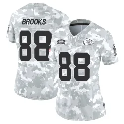 Kansas City Chiefs Women's Limited Arctic Camo 2024 Salute to Service Jersey (88 Phillip Brooks)