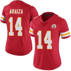 Kansas City Chiefs Women's Limited Red Team Color Vapor Untouchable Jersey (14 Matt Araiza)