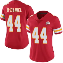 Kansas City Chiefs Women's Limited Red Team Color Vapor Untouchable Jersey (44 Dorian O'Daniel)