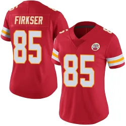 Kansas City Chiefs Women's Limited Red Team Color Vapor Untouchable Jersey (85 Anthony Firkser)