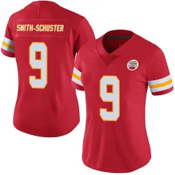 Kansas City Chiefs Women's Limited Red Team Color Vapor Untouchable Jersey (9 JuJu Smith-Schuster)