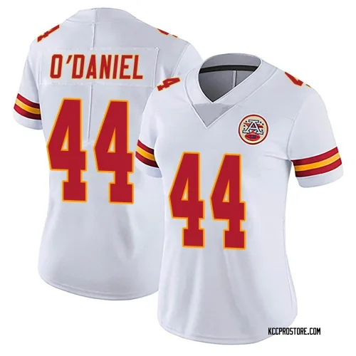 Kansas City Chiefs Women's Limited White Vapor Untouchable Jersey (44 Dorian O'Daniel)
