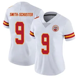 Kansas City Chiefs Women's Limited White Vapor Untouchable Jersey (9 JuJu Smith-Schuster)