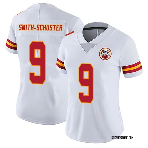 Kansas City Chiefs Women's Limited White Vapor Untouchable Jersey (9 JuJu Smith-Schuster)