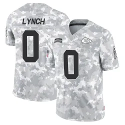 Kansas City Chiefs Youth Limited Arctic Camo 2024 Salute to Service Jersey (0 Blake Lynch)
