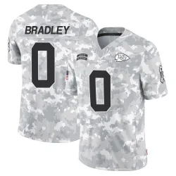 Kansas City Chiefs Youth Limited Arctic Camo 2024 Salute to Service Jersey (0 Shaun Bradley)
