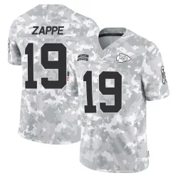Kansas City Chiefs Youth Limited Arctic Camo 2024 Salute to Service Jersey (19 Bailey Zappe)