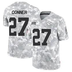 Kansas City Chiefs Youth Limited Arctic Camo 2024 Salute to Service Jersey (27 Chamarri Conner)