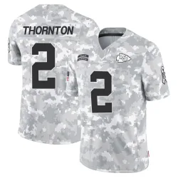 Kansas City Chiefs Youth Limited Arctic Camo 2024 Salute to Service Jersey (2 Tyquan Thornton)