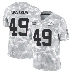 Kansas City Chiefs Youth Limited Arctic Camo 2024 Salute to Service Jersey (49 Tre Watson)