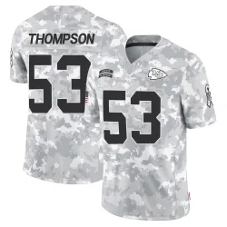 Kansas City Chiefs Youth Limited Arctic Camo 2024 Salute to Service Jersey (53 BJ Thompson)