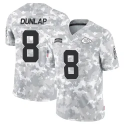 Kansas City Chiefs Youth Limited Arctic Camo 2024 Salute to Service Jersey (8 Carlos Dunlap)
